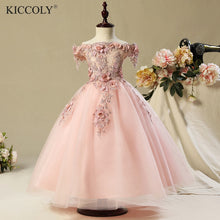 Load image into Gallery viewer, Shoulderless first communion dresses for girls