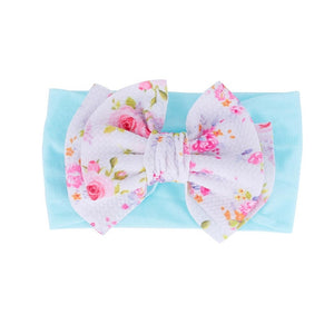 BalleenShiny Fashion Florals Headband Newborn Baby Elastic Princess Hairbands