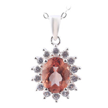 Load image into Gallery viewer, Diaspore Sterling Silver Pendants Created Color Changes Stone Silver Pendants