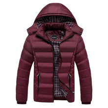 Load image into Gallery viewer, Winter Military Thick Warm Cotton-Padded Jacket Parka Fleece Casual Coat With Hooded Windbreaker