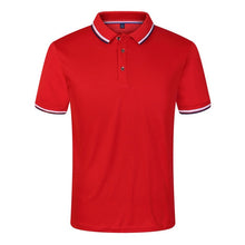 Load image into Gallery viewer, Summer Polo Shirts Men Short Sleeve Breathable Anti-Pilling Brand