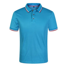 Load image into Gallery viewer, Summer Polo Shirts Men Short Sleeve Breathable Anti-Pilling Brand