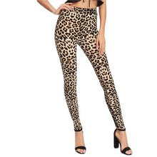 Load image into Gallery viewer, YSDNCHI 2019 Fashion Women Leggings Slim High Waist Elasticity Leggings Leopard Printing leggins Woman Pants Cotton Leggings