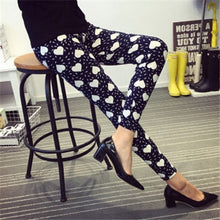 Load image into Gallery viewer, YSDNCHI 2019 Fashion Women Leggings Slim High Waist Elasticity Leggings Leopard Printing leggins Woman Pants Cotton Leggings