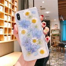 Load image into Gallery viewer, Real Dried Flower Handmade Phone Cases